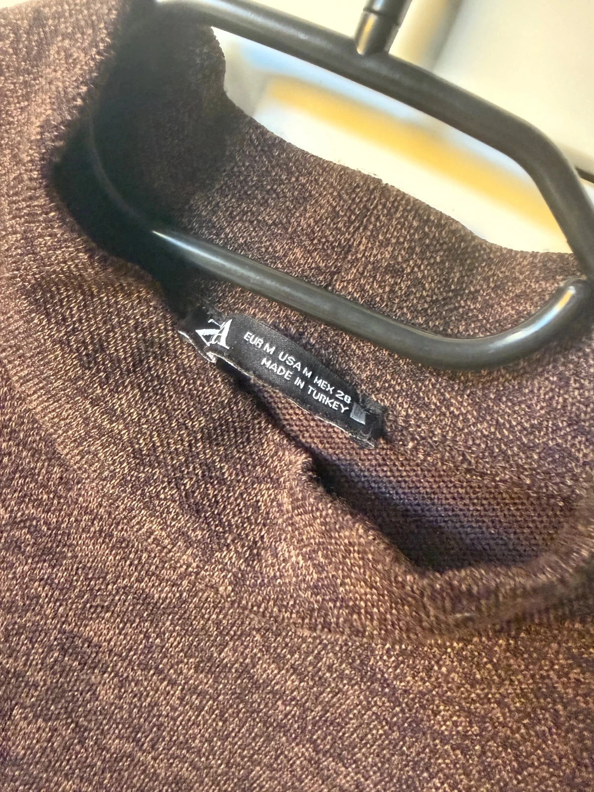 Brown high-neck sleeveless top Zara M - with belt – photo 4